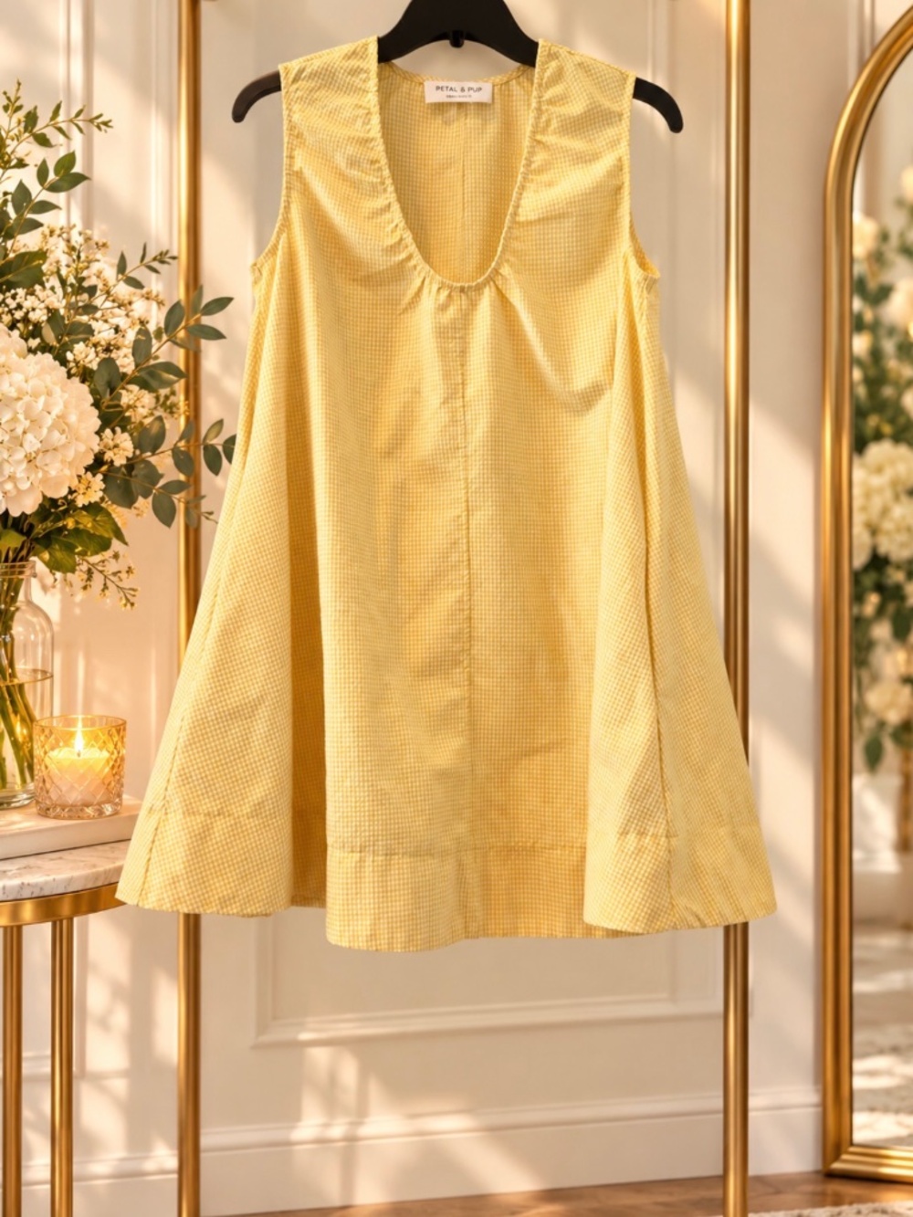 Petal and Pup buttercream yellow dress (has pockets)!